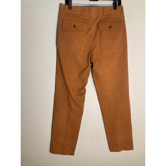 Dries Van Noten Mens Trousers Khaki Pants Soft Brown ~ Sz 38 ~ Pristine & Iconic - Picture 5 of 8